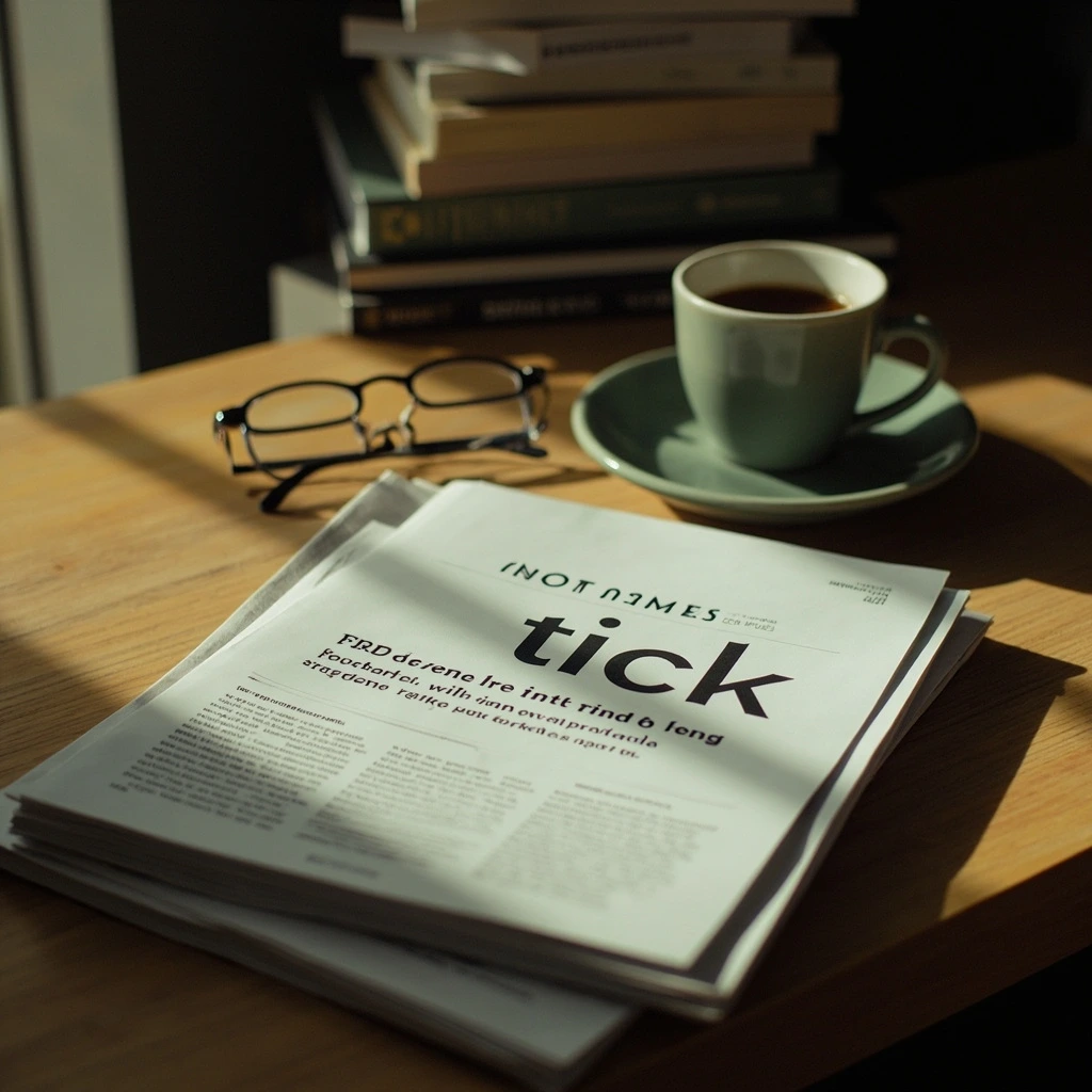 Marigold Press publication still on a desk